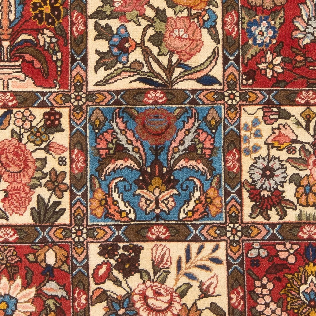 Persisk matta - Nomadic - 197 x 145 cm - flerfärgad