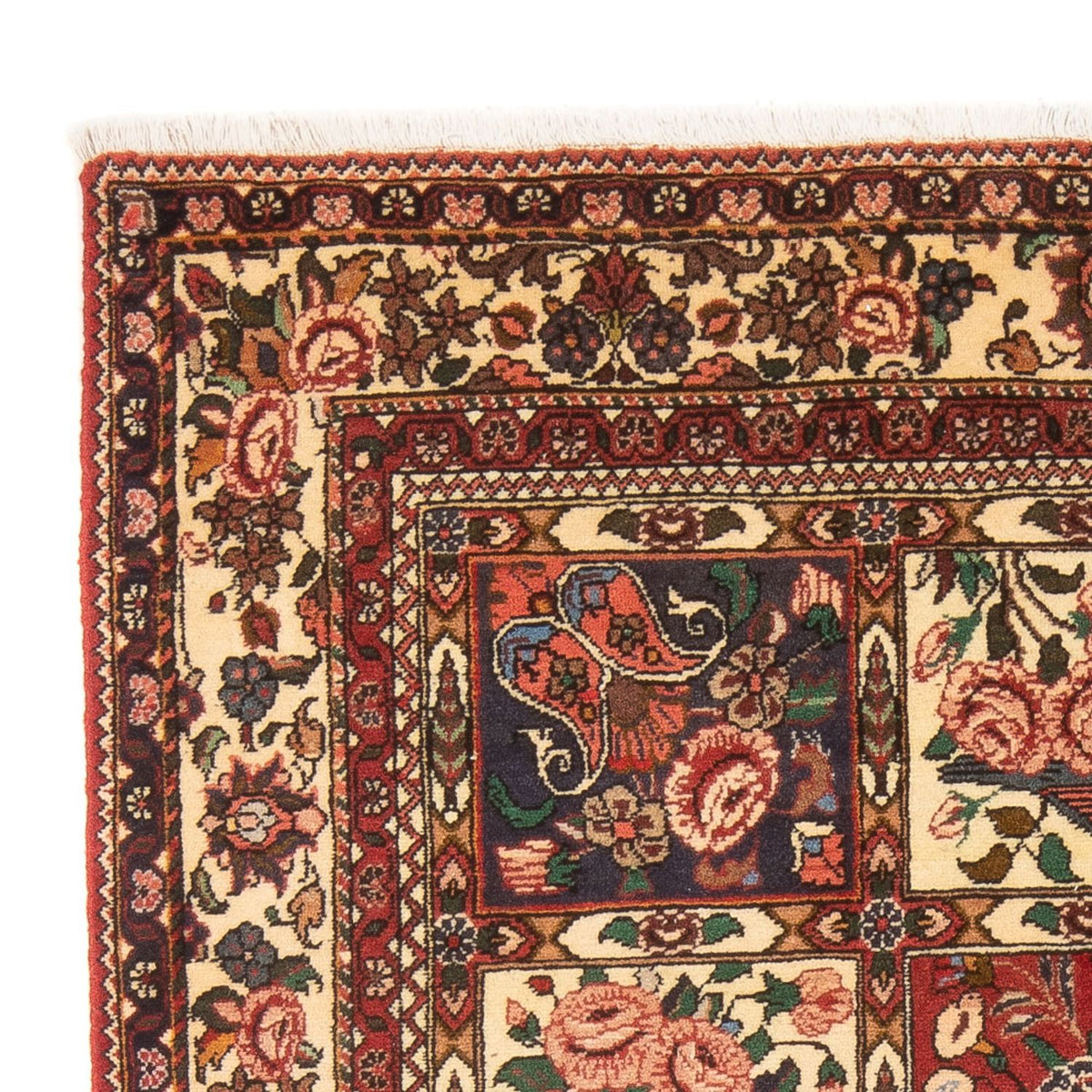 Persisk matta - Nomadic - 197 x 137 cm - flerfärgad