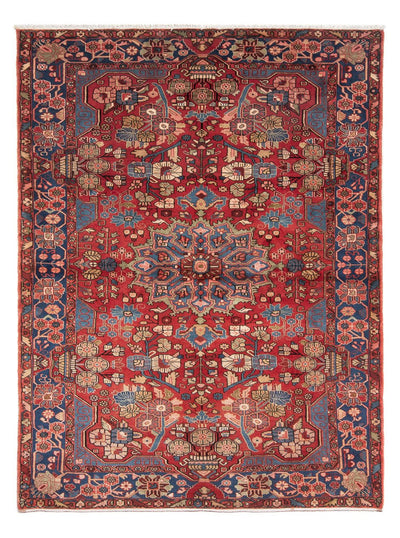 Sarouk Mattan 158x242cm - Persisk matta - bordeaux röd