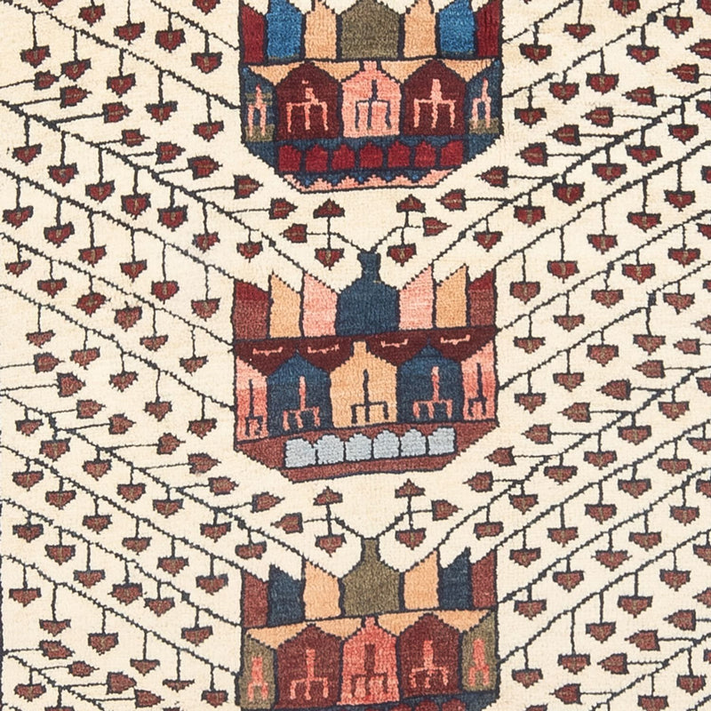 Persisk matta - Nomadic - 206 x 124 cm - grädde