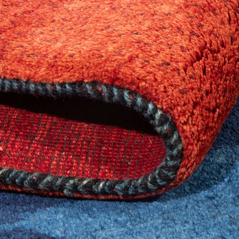 Gabbeh-matta - persisk - 180 x 140 cm - flerfärgad