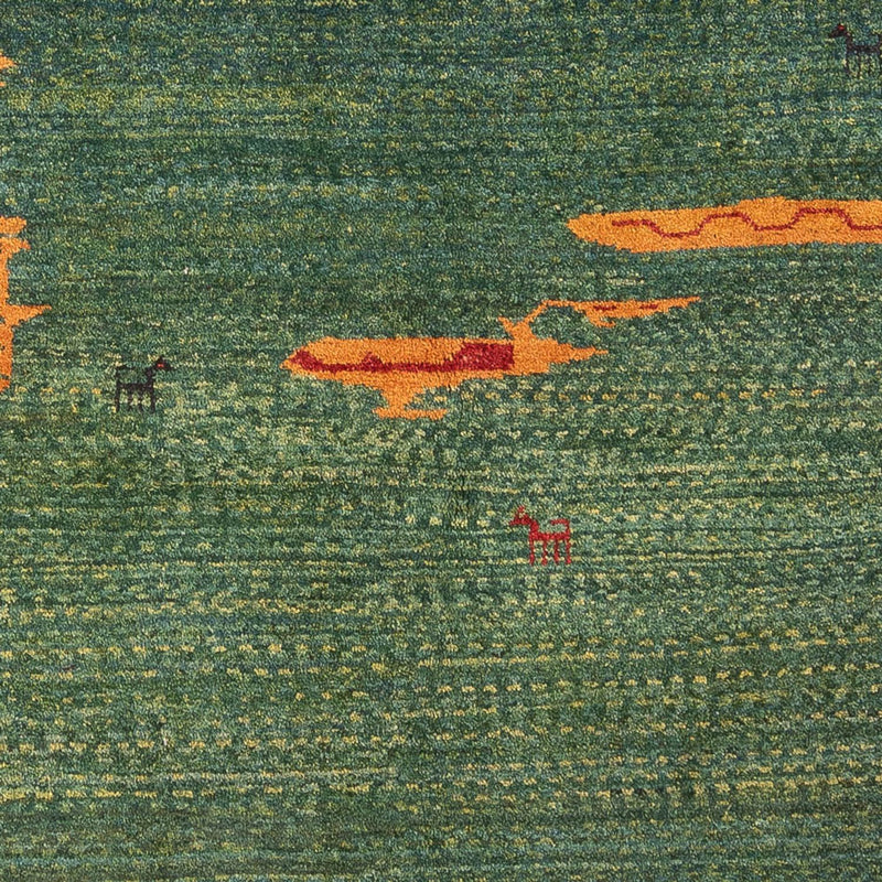 Gabbeh-matta - persisk - 226 x 170 cm - flerfärgad