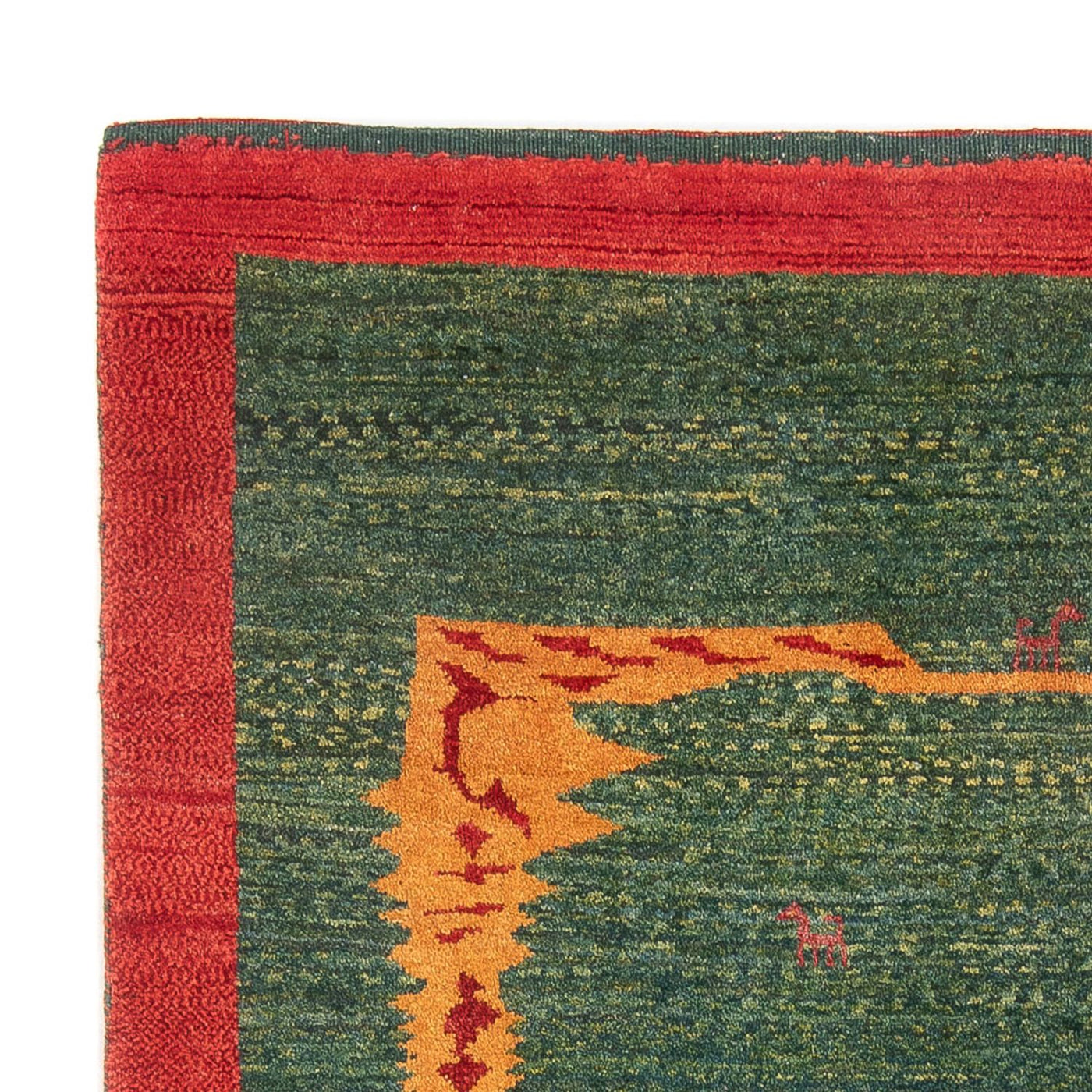 Gabbeh-matta - persisk - 226 x 170 cm - flerfärgad