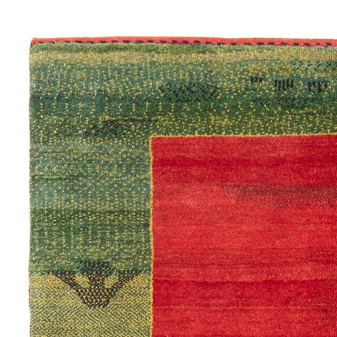 Persisk Gabbeh Mattan 198x152cm - Perserteppich Wollteppich