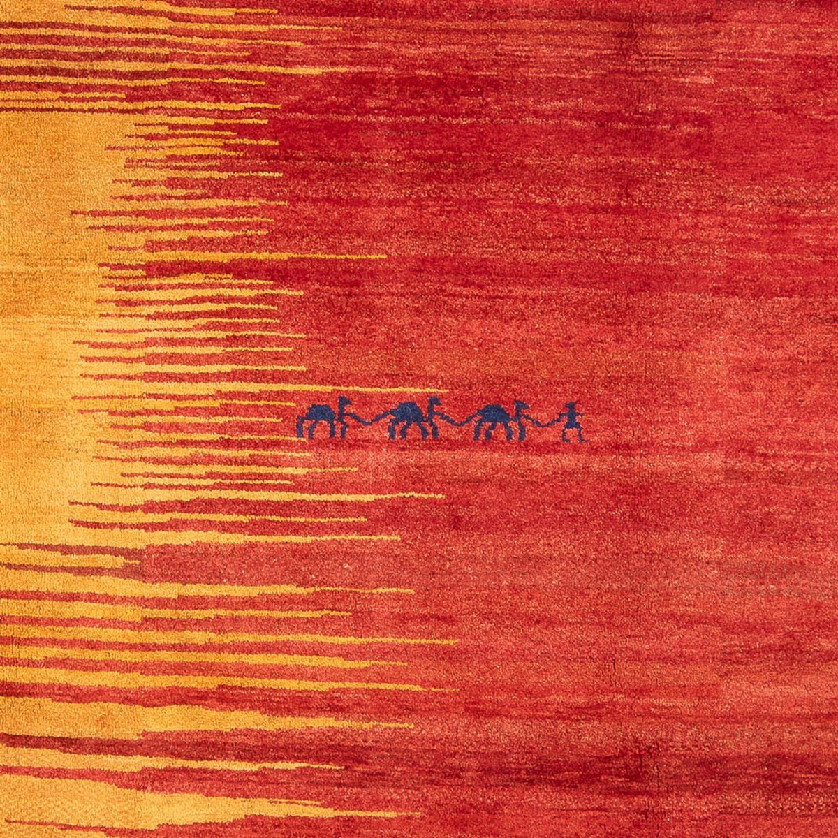 Gabbeh-matta - persisk - 300 x 230 cm - flerfärgad