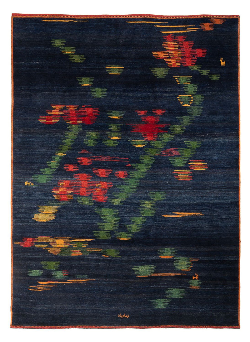 Gabbeh-matta - persisk - 288 x 220 cm - flerfärgad