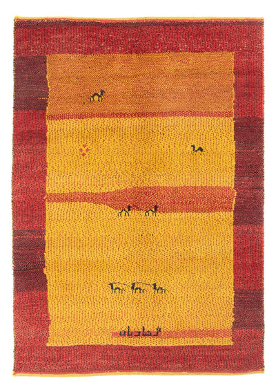 Persisk Gabbeh Mattan 124x170cm - Perserteppich Wollteppich