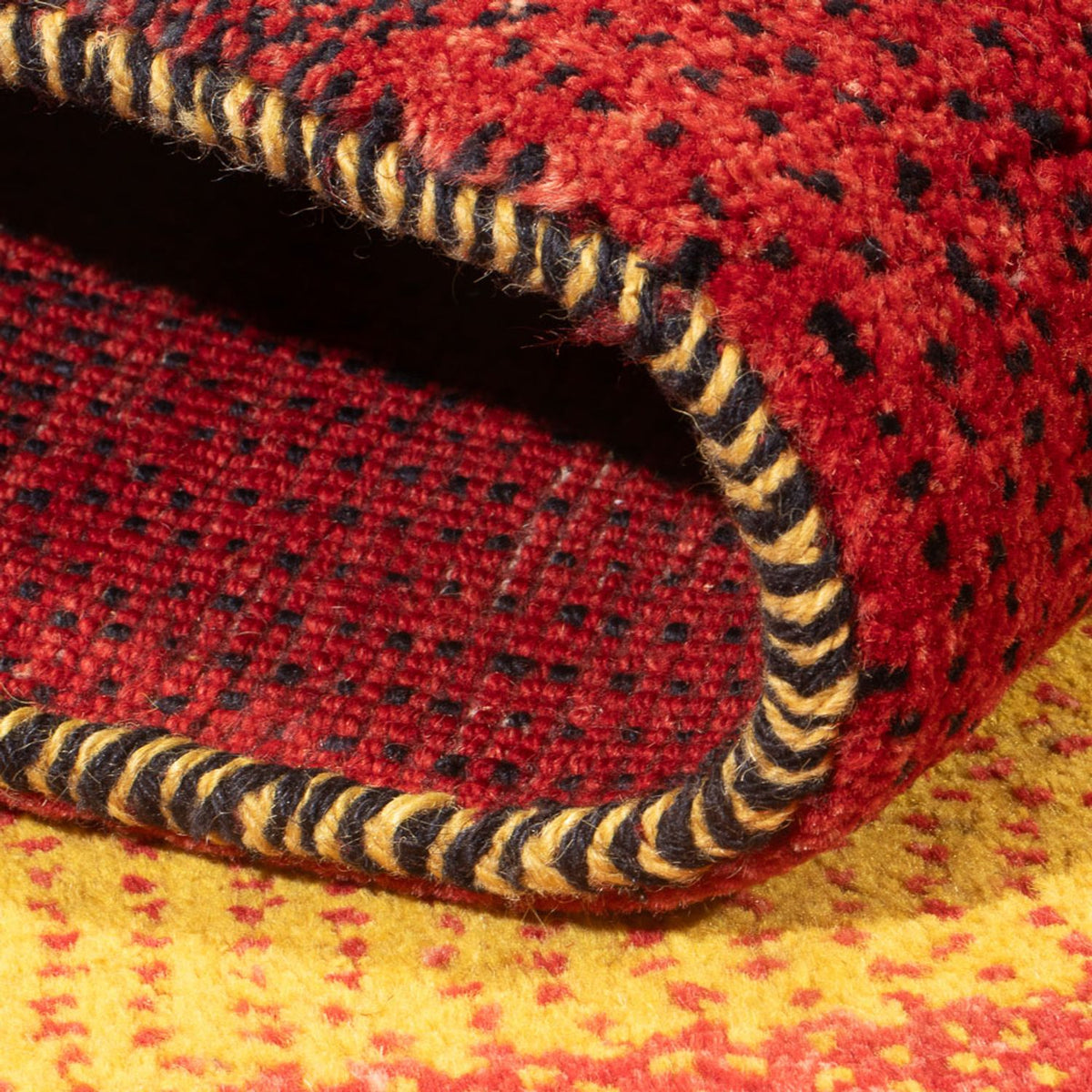 Gabbeh-matta - persisk - 170 x 124 cm - flerfärgad