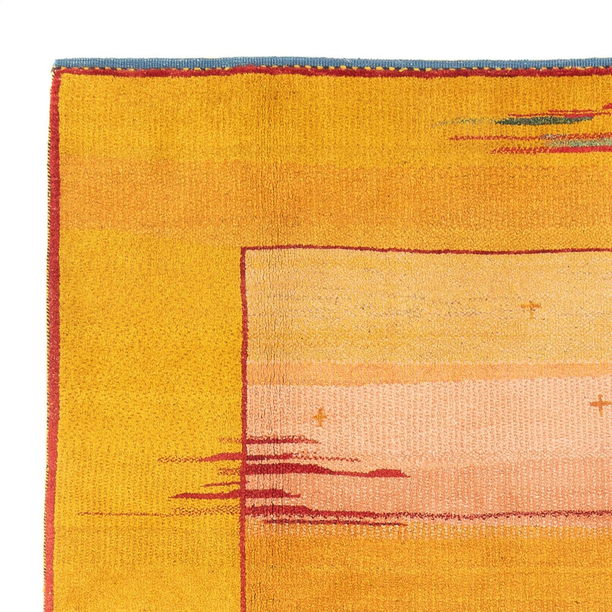 Gabbeh-matta - persisk - 238 x 195 cm - flerfärgad