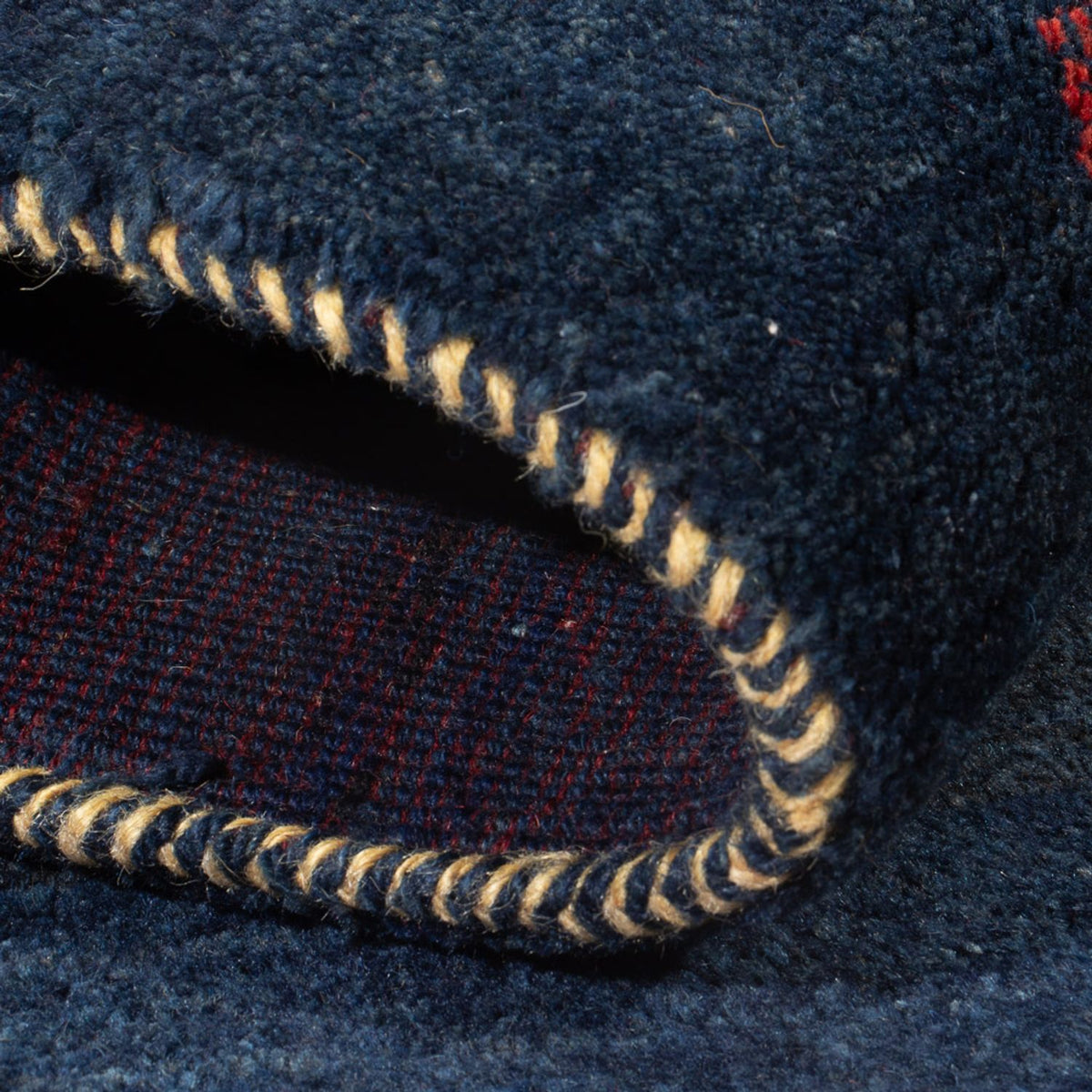 Gabbeh-matta - persisk - 120 x 92 cm - flerfärgad