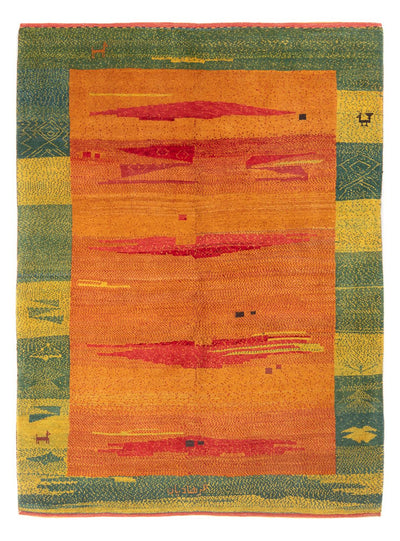 Persisk Gabbeh Mattan 173x218cm - Perserteppich Wollteppich