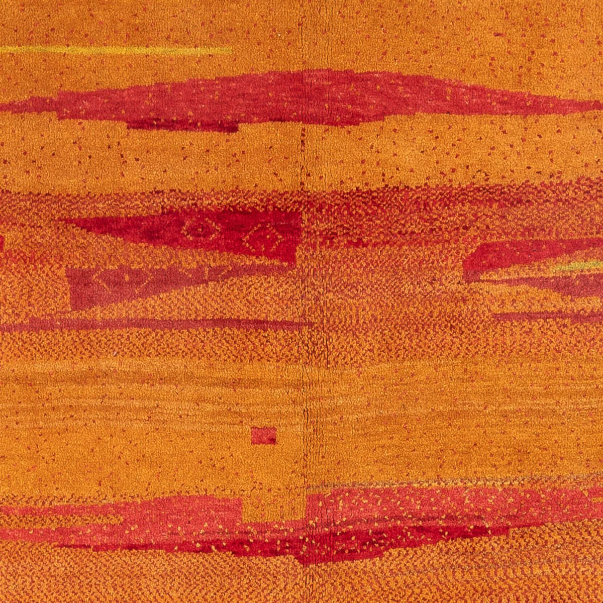 Gabbeh-matta - persisk - 218 x 173 cm - flerfärgad