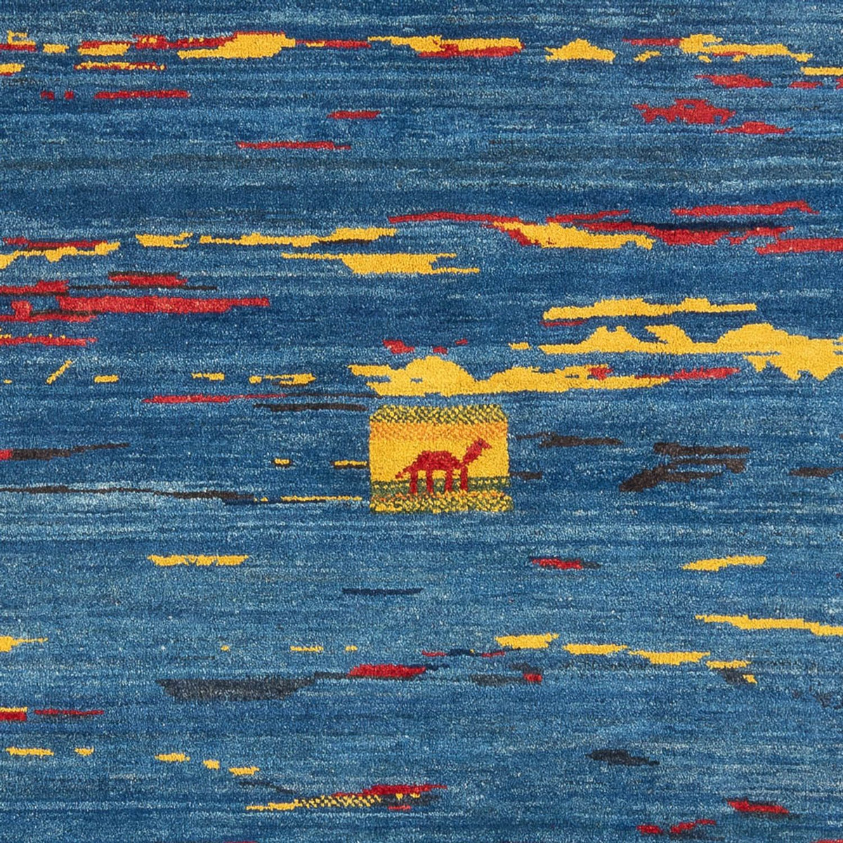 Gabbeh-matta - persisk - 255 x 214 cm - flerfärgad