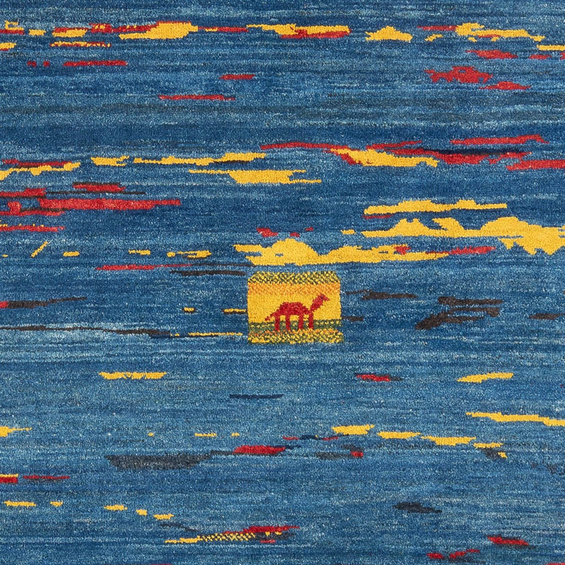 Gabbeh-matta - persisk - 255 x 214 cm - flerfärgad