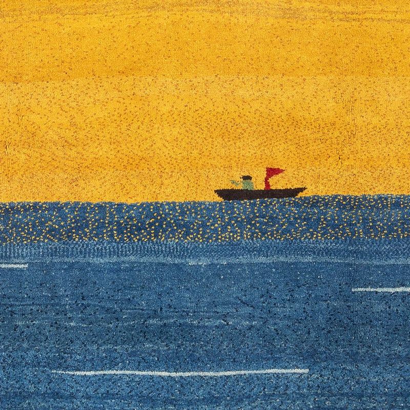 Gabbeh-matta - persisk - 235 x 208 cm - flerfärgad