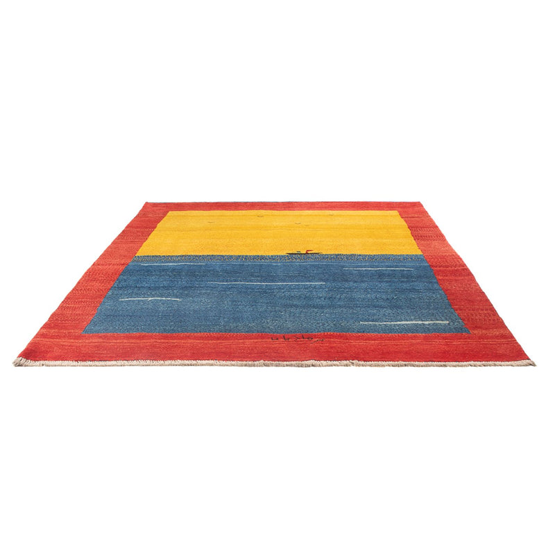 Gabbeh-matta - persisk - 235 x 208 cm - flerfärgad