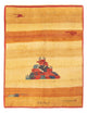 Persisk Gabbeh Mattan 153x187cm - Perserteppich Wollteppich