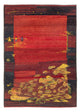 Persisk Gabbeh Mattan 176x127cm - Perserteppich Wollteppich
