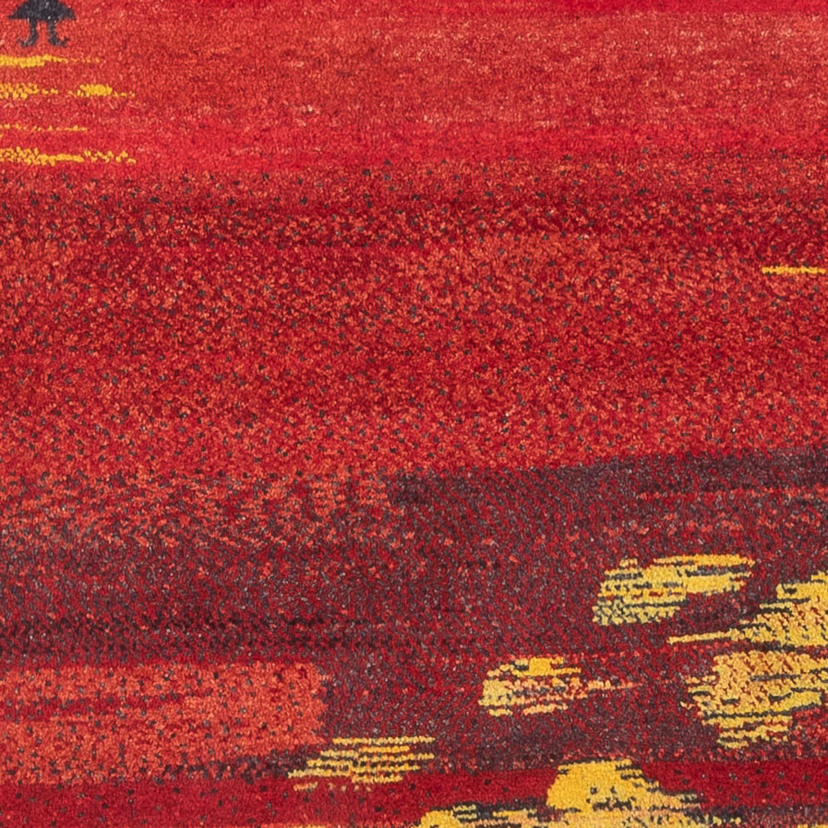 Gabbeh-matta - persisk - 176 x 127 cm - flerfärgad