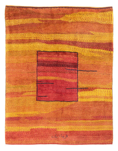 Persisk Gabbeh Mattan 150x190cm - Perserteppich Wollteppich