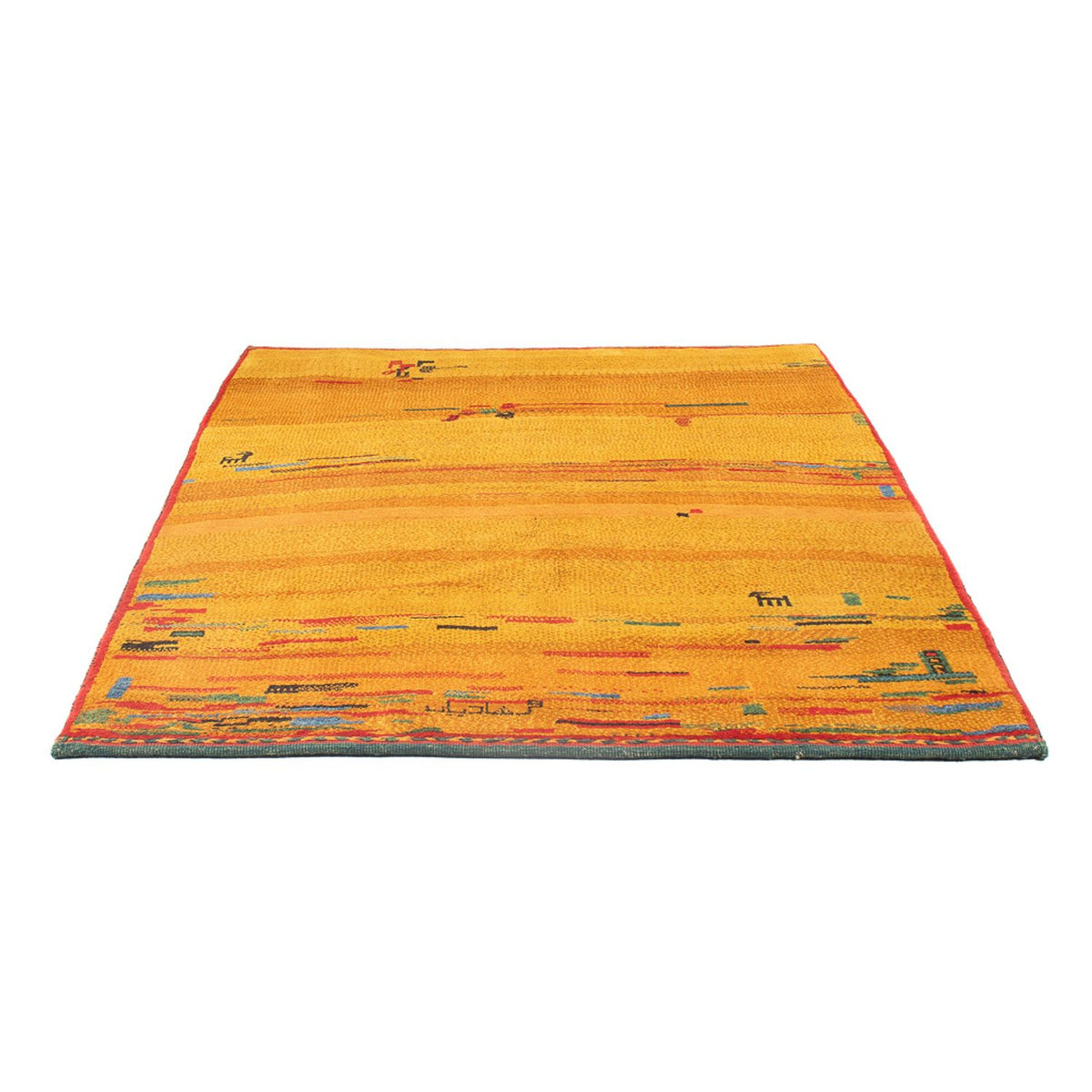 Gabbeh-matta - persisk - 185 x 140 cm - flerfärgad