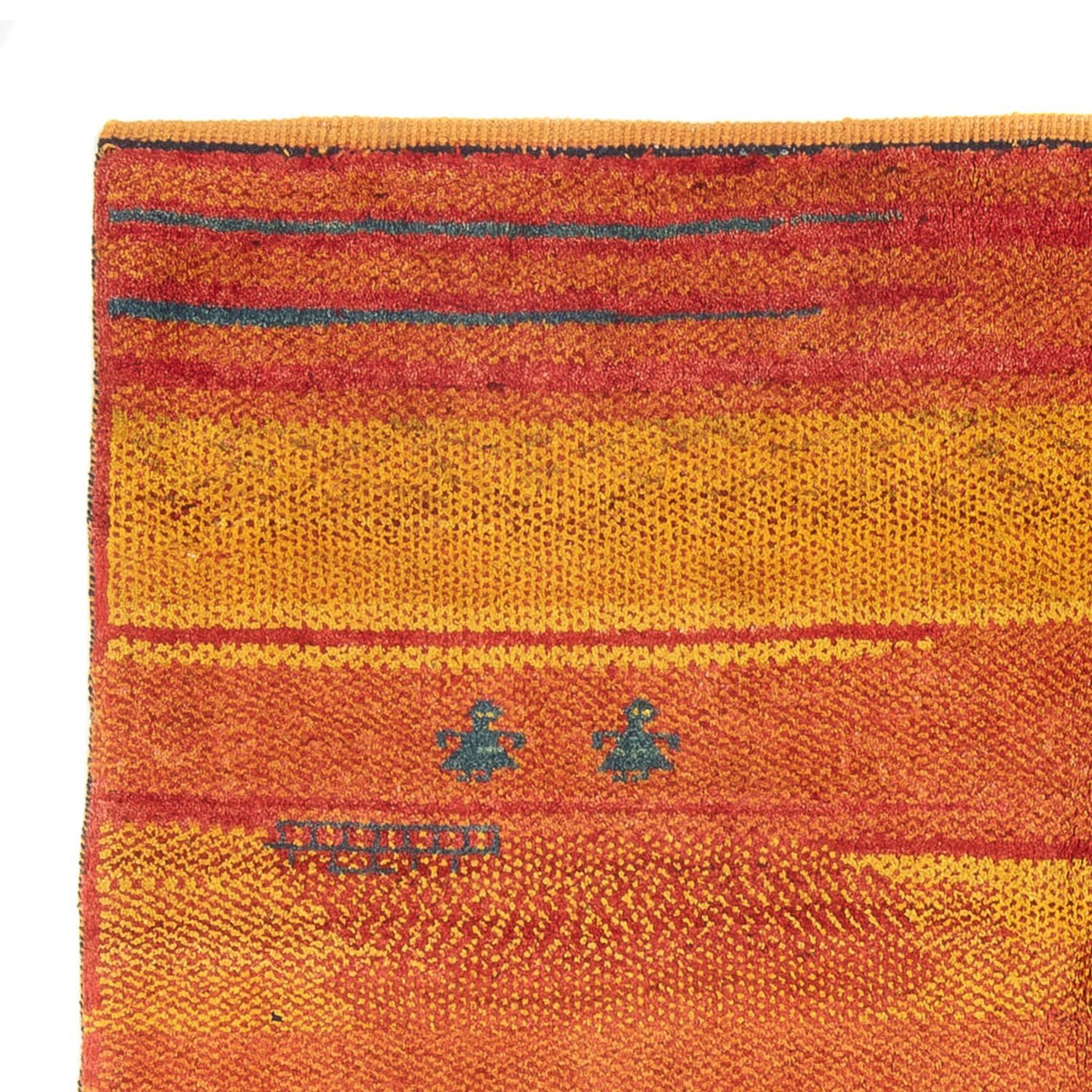 Persisk Gabbeh Mattan 192x157cm - Perserteppich Wollteppich