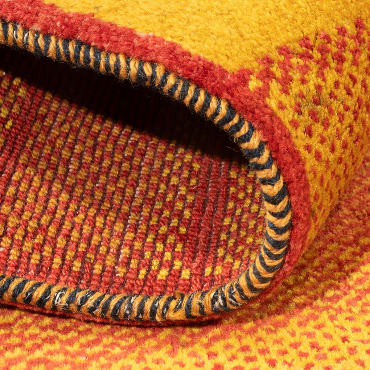 Gabbeh-matta - persisk - 192 x 157 cm - flerfärgad