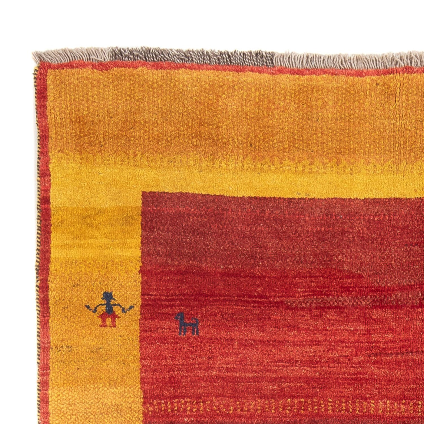 Persisk Gabbeh Mattan 200x155cm - Perserteppich Wollteppich