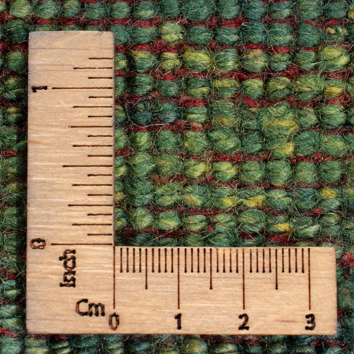 Gabbeh-matta - persisk - 183 x 146 cm - mintgrön