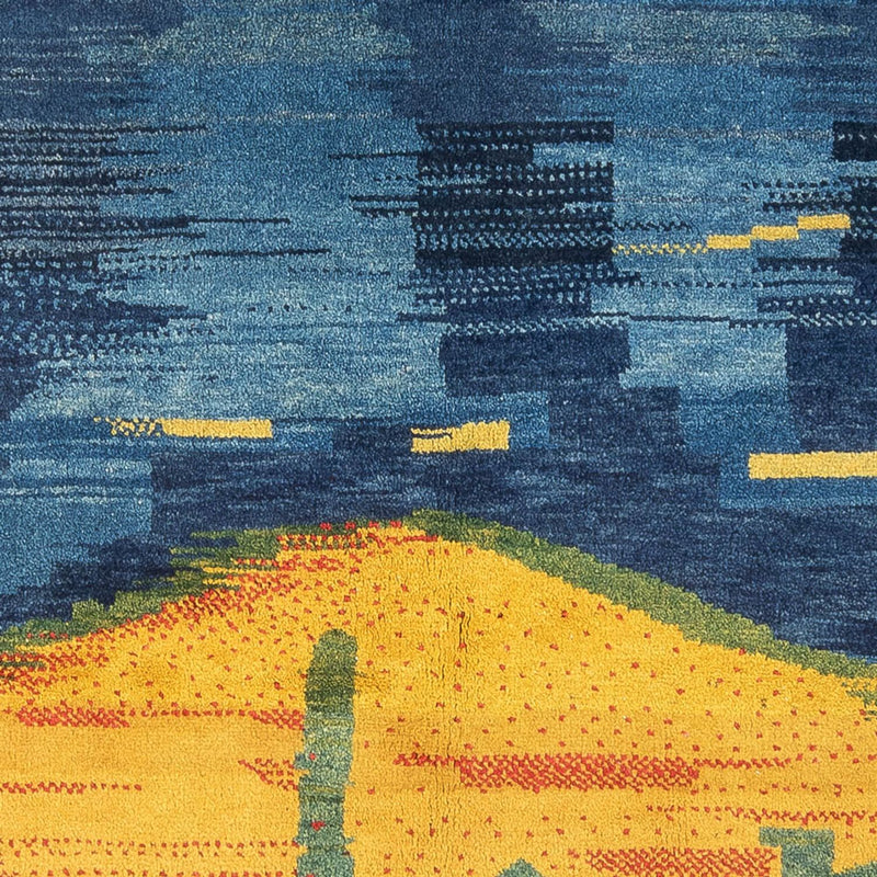 Gabbeh-matta - persisk - 206 x 153 cm - flerfärgad