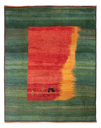 Persisk Gabbeh Mattan 200x250cm - Perserteppich Wollteppich