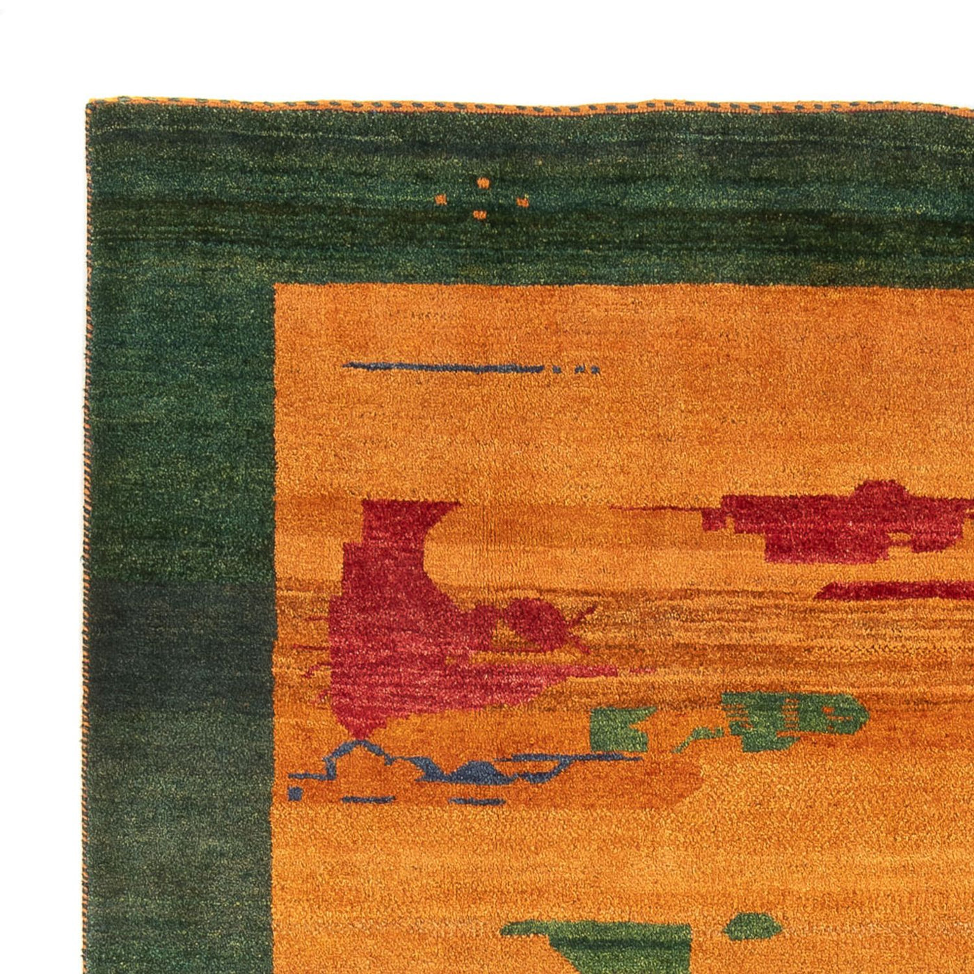 Persisk Gabbeh Mattan 228x203cm - Perserteppich Wollteppich
