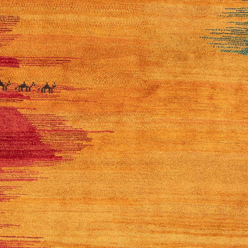 Gabbeh-matta - persisk - 226 x 197 cm - flerfärgad