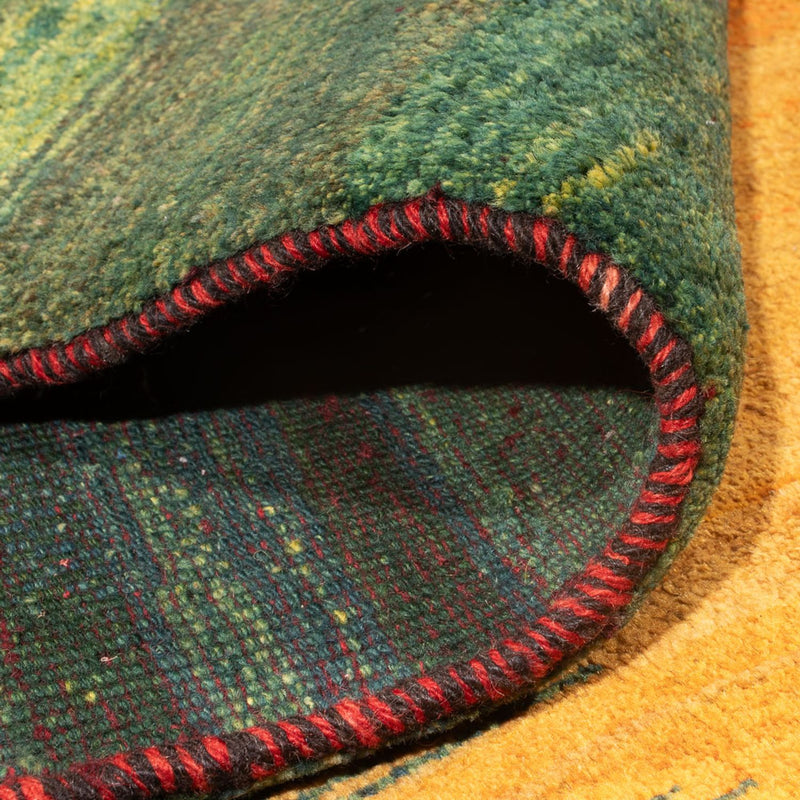 Gabbeh-matta - persisk - 226 x 197 cm - flerfärgad