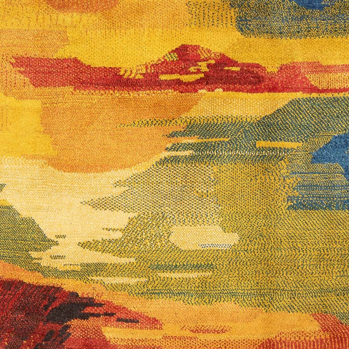 Gabbeh-matta - persisk - 290 x 228 cm - flerfärgad