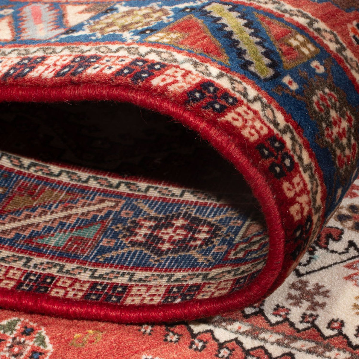 Persisk matta - Nomadic - 154 x 105 cm - grädde