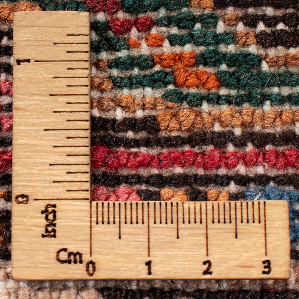 Persisk matta - Nomadic - Kungliga - 193 x 156 cm - mörkblå