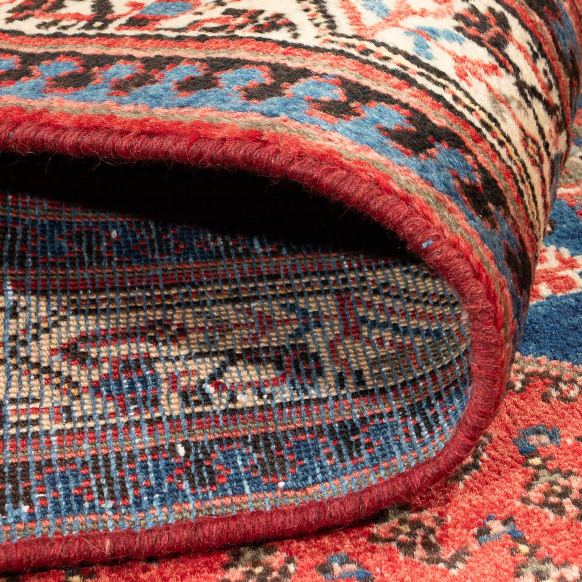 Persisk matta - Nomadic - Kungliga - 210 x 130 cm - röd