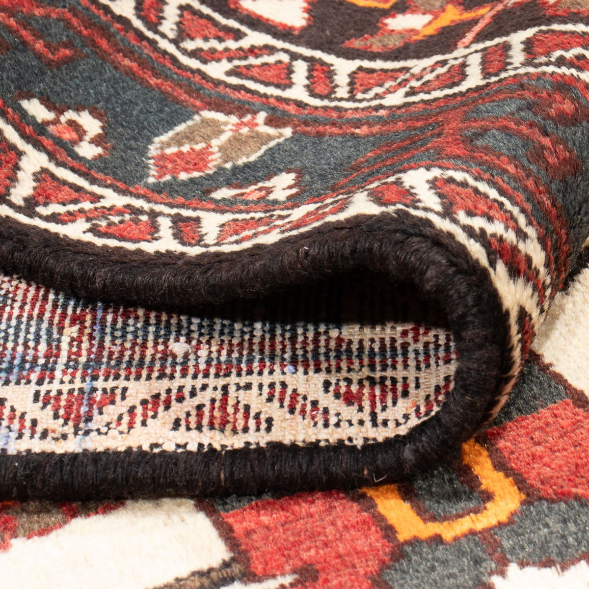 Persisk matta - Nomadic - Kungliga - 209 x 134 cm - röd