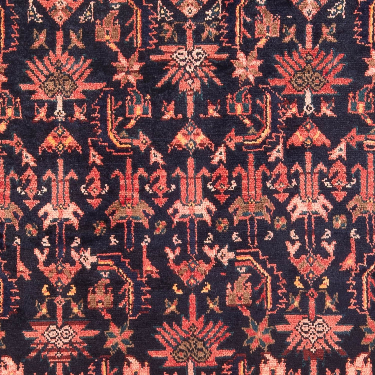 Persisk matta - Nomadic - Kungliga - 219 x 133 cm - mörkblå