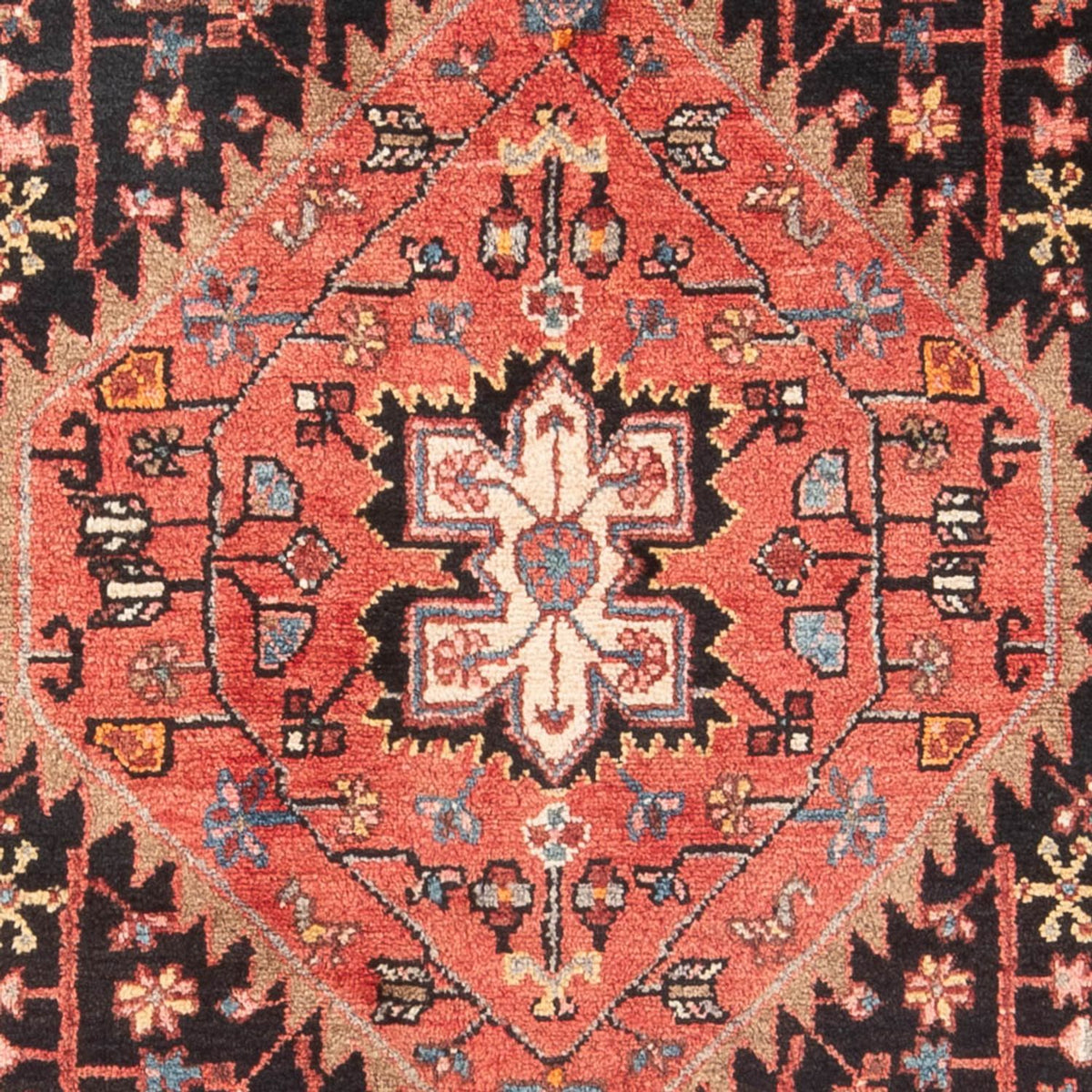 Persisk matta - Nomadic - Kungliga - 205 x 123 cm - mörkblå