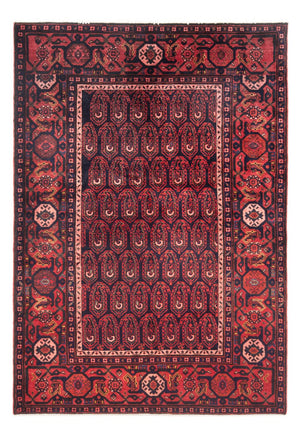Persisk matta - Nomadic - Kungliga - 203 x 138 cm - mörkblå