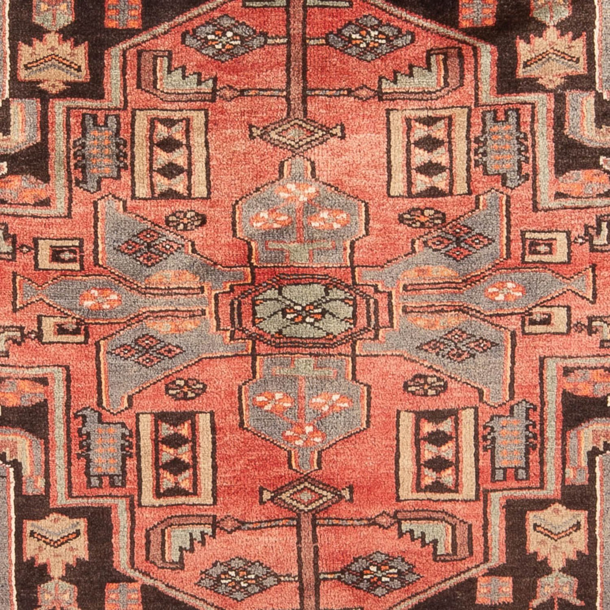 Persisk matta - Nomadic - Kungliga - 221 x 141 cm - röd