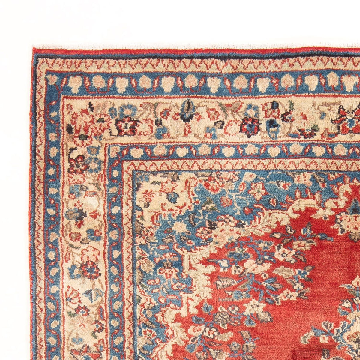 Persisk matta - Nomadic - Kungliga - 198 x 129 cm - röd