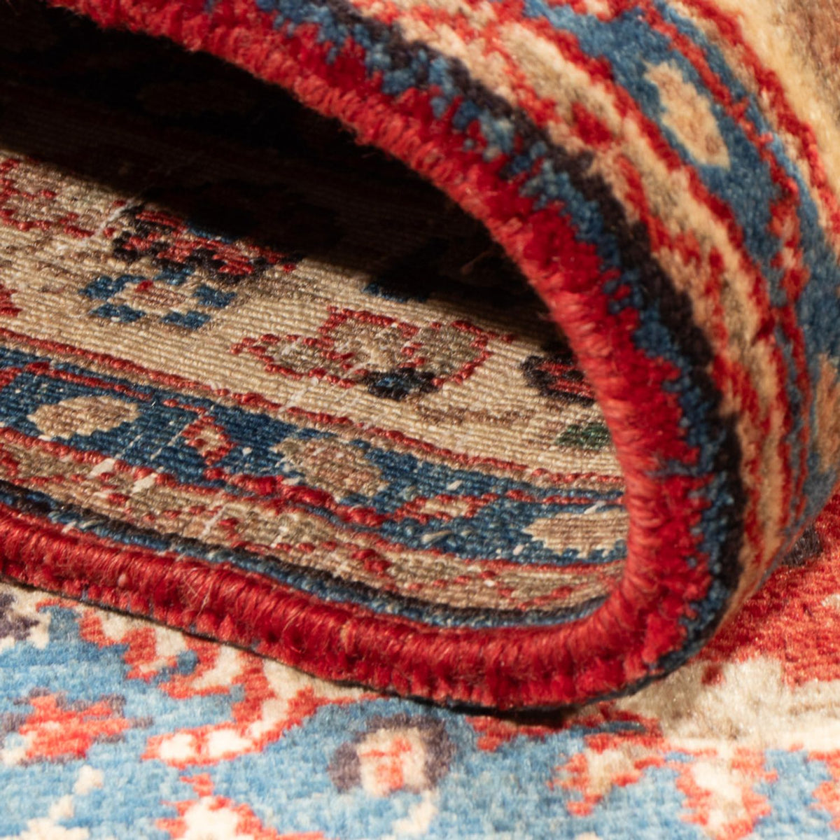 Persisk matta - Nomadic - Kungliga - 198 x 129 cm - röd