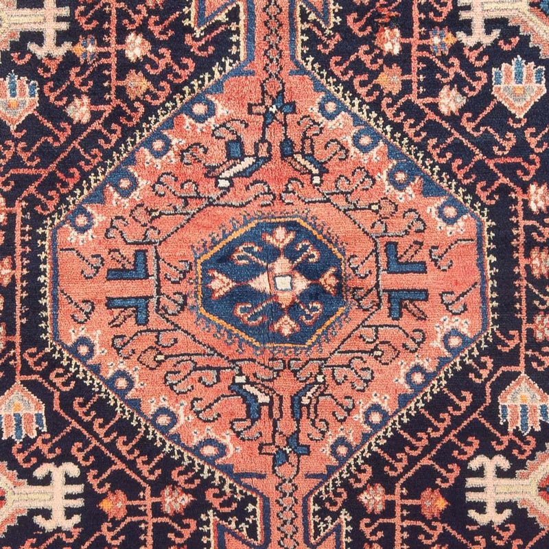 Persisk matta - Nomadic - Kungliga - 241 x 134 cm - mörkblå