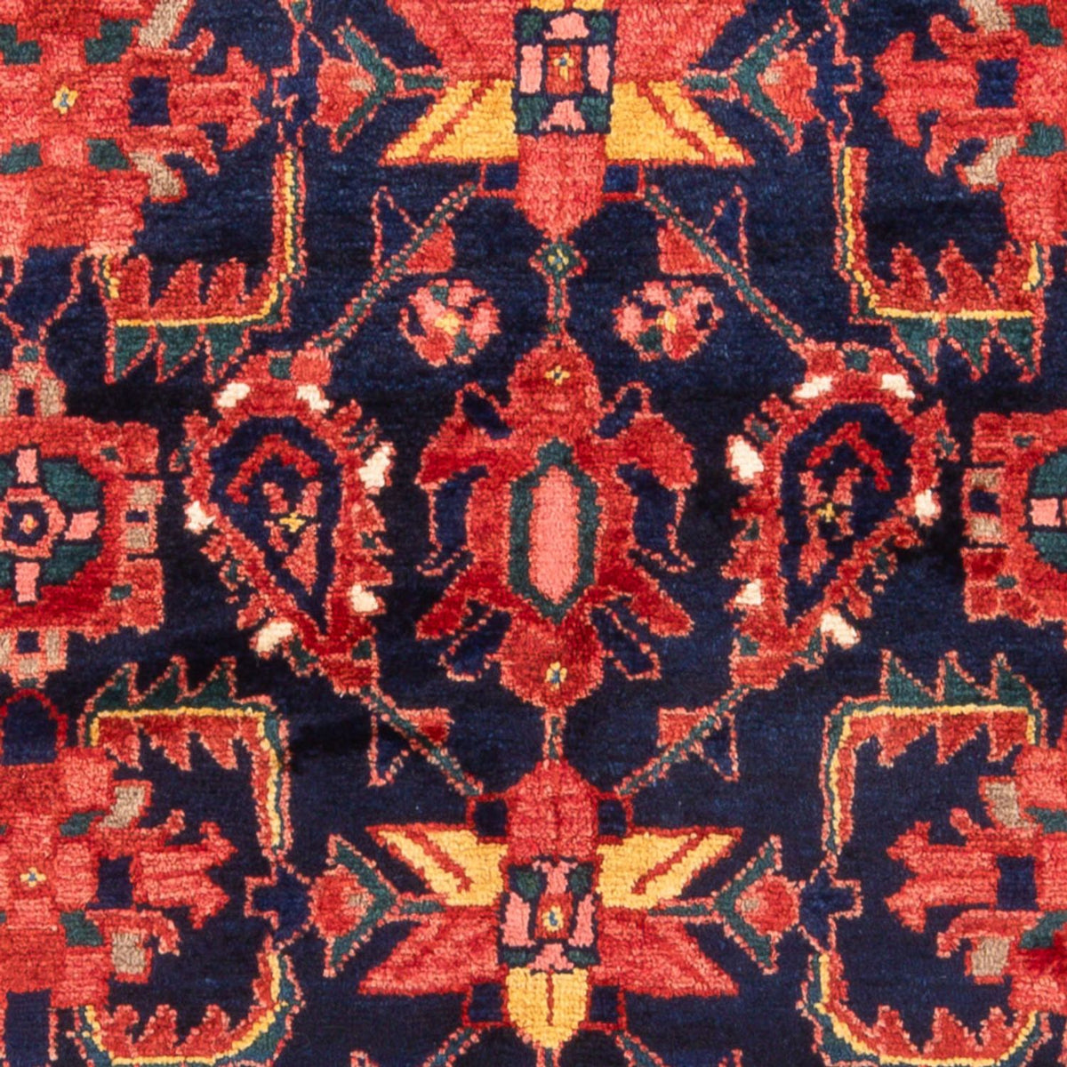 Persisk matta - Nomadic - Kungliga - 210 x 133 cm - mörkblå