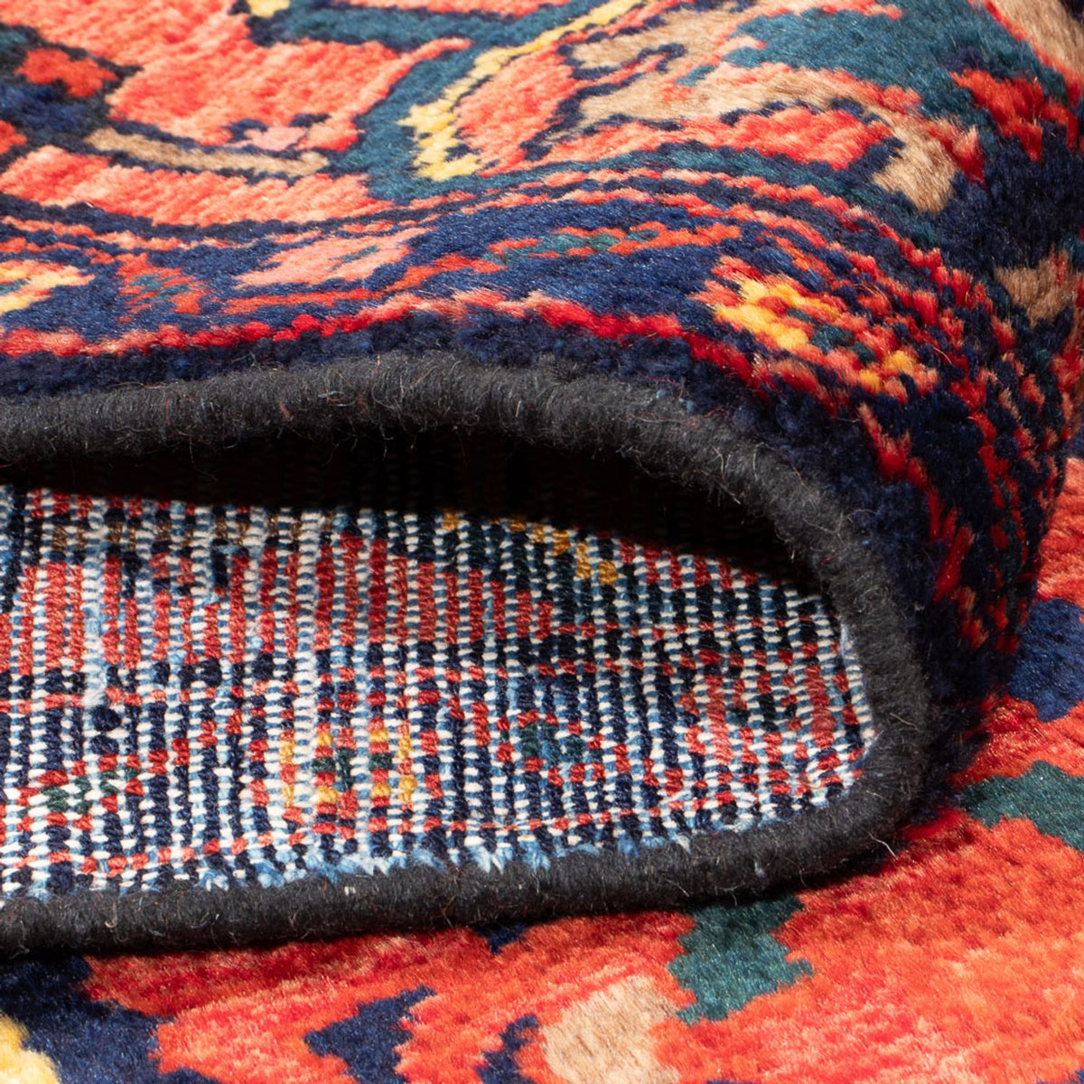 Persisk matta - Nomadic - Kungliga - 210 x 133 cm - mörkblå