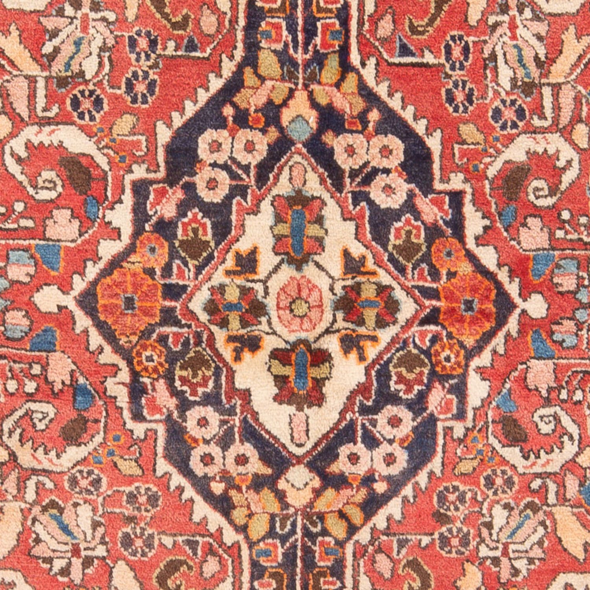 Persisk matta - Nomadic - Kungliga - 210 x 125 cm - röd