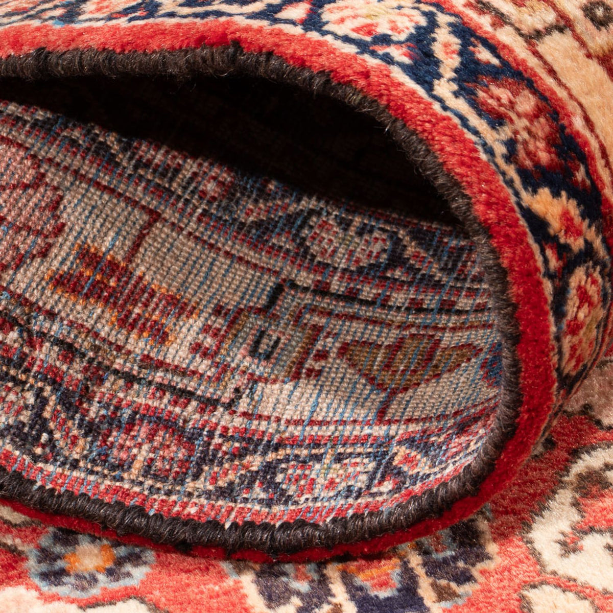 Persisk matta - Nomadic - Kungliga - 210 x 125 cm - röd